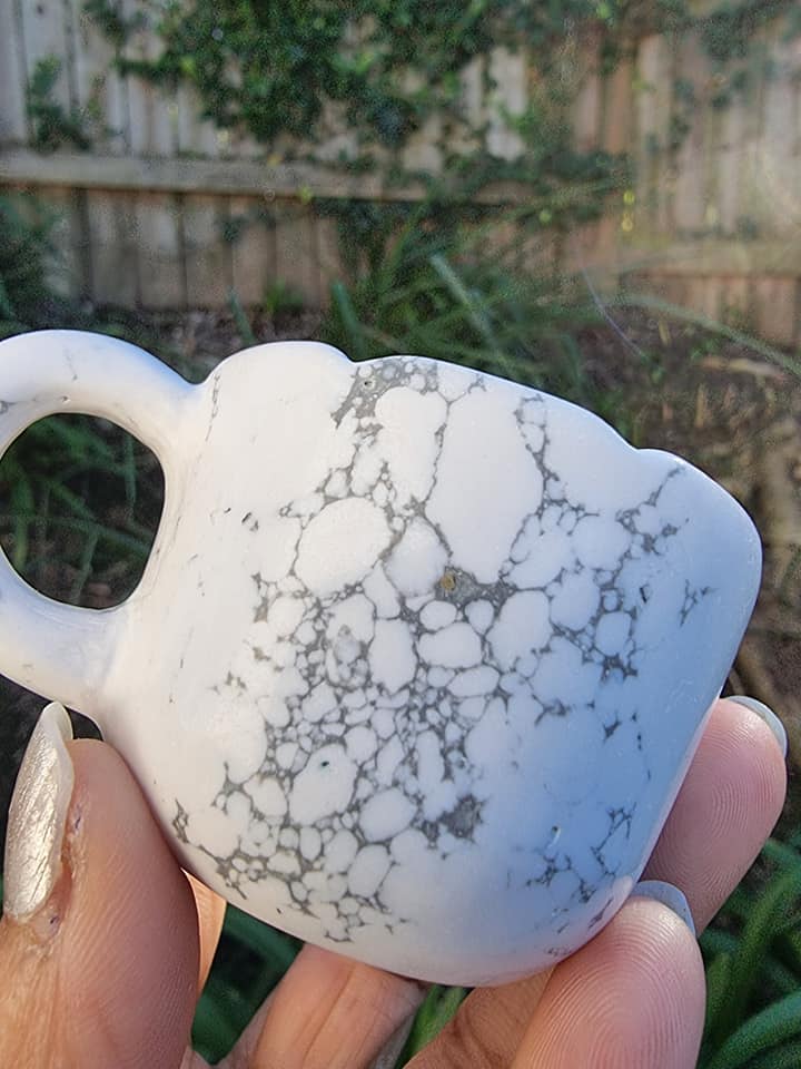 Howlite Tea Cup