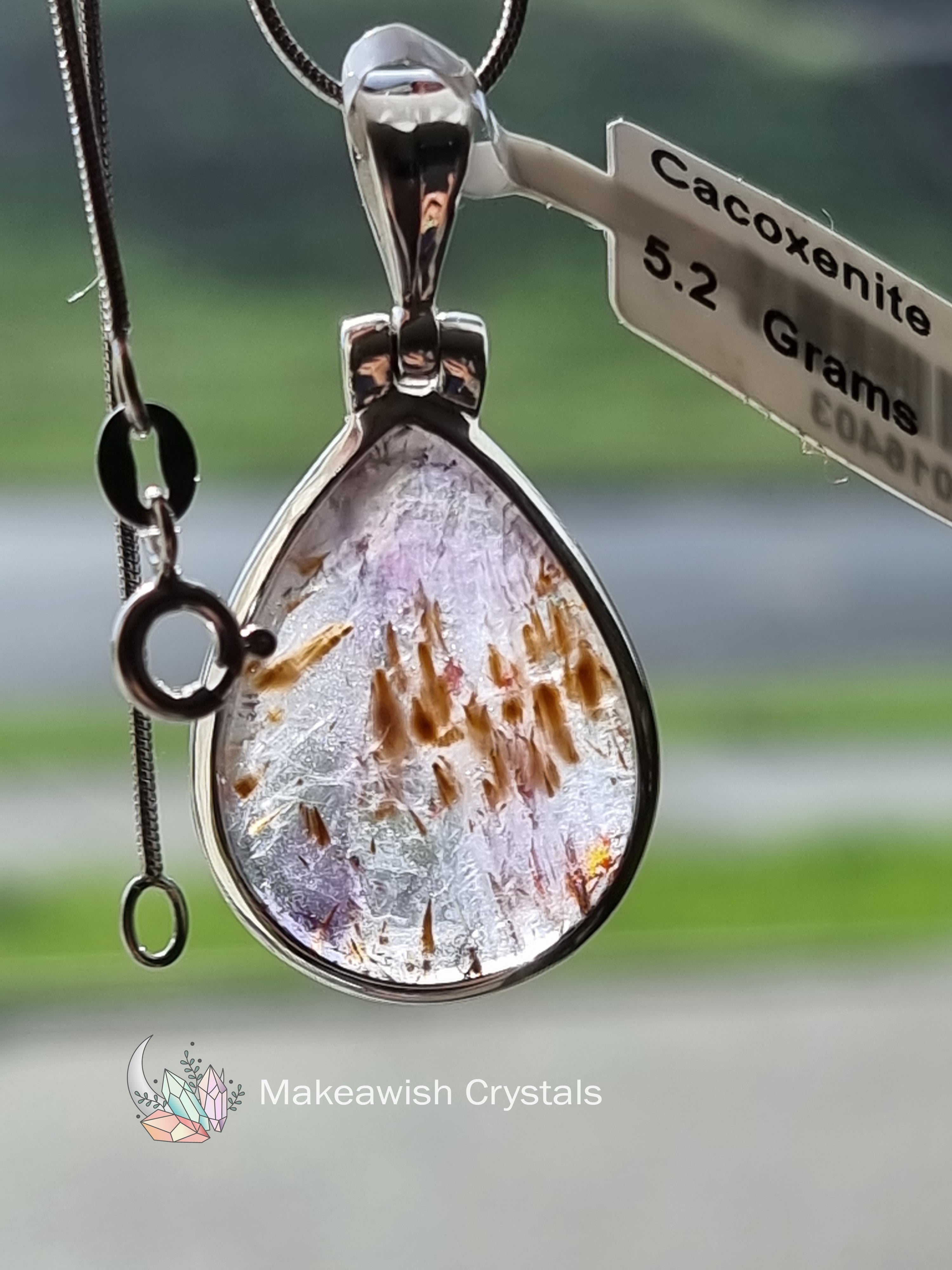 Cacoxenite Pendant