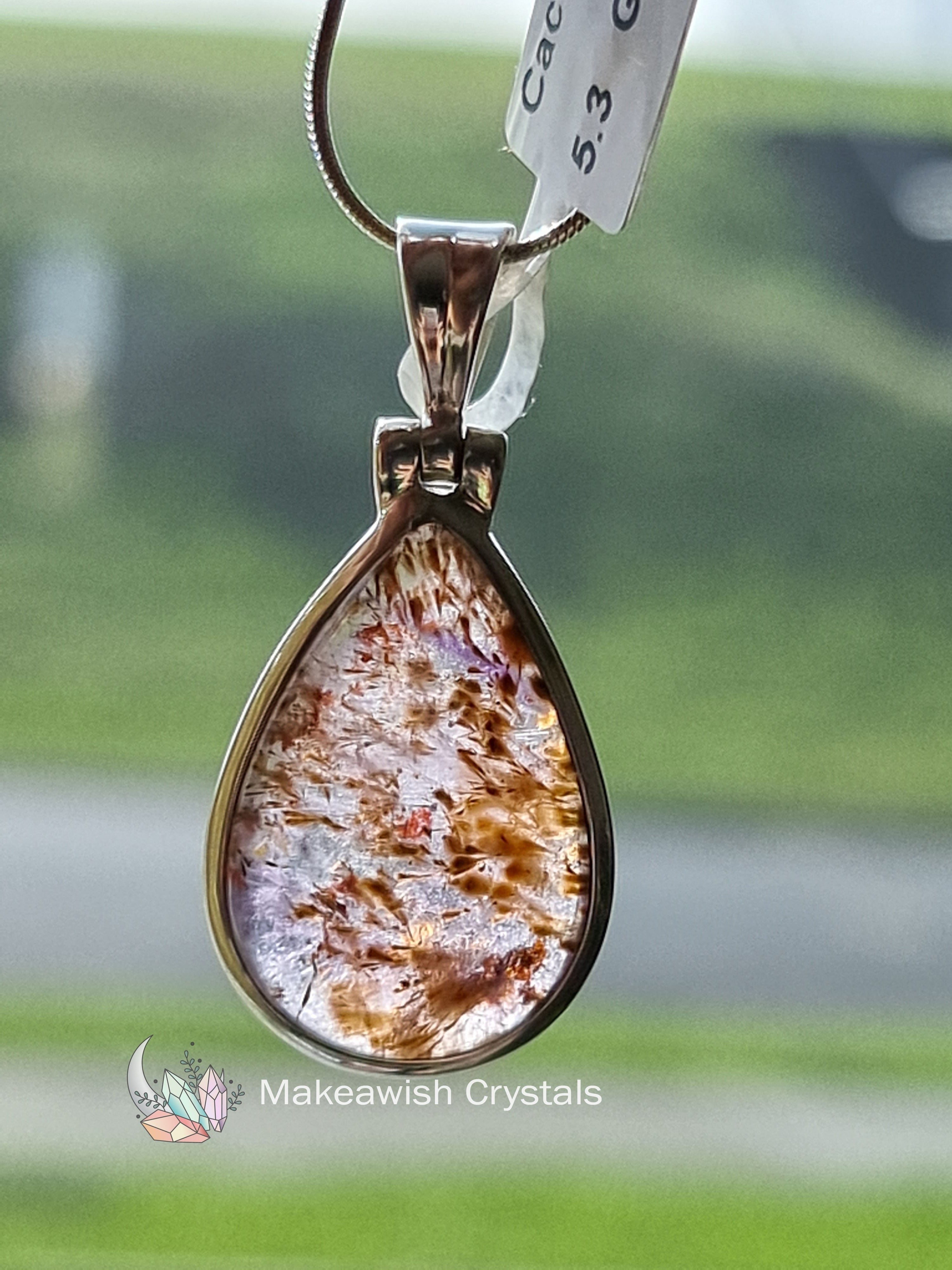 Cacoxenite Pendant