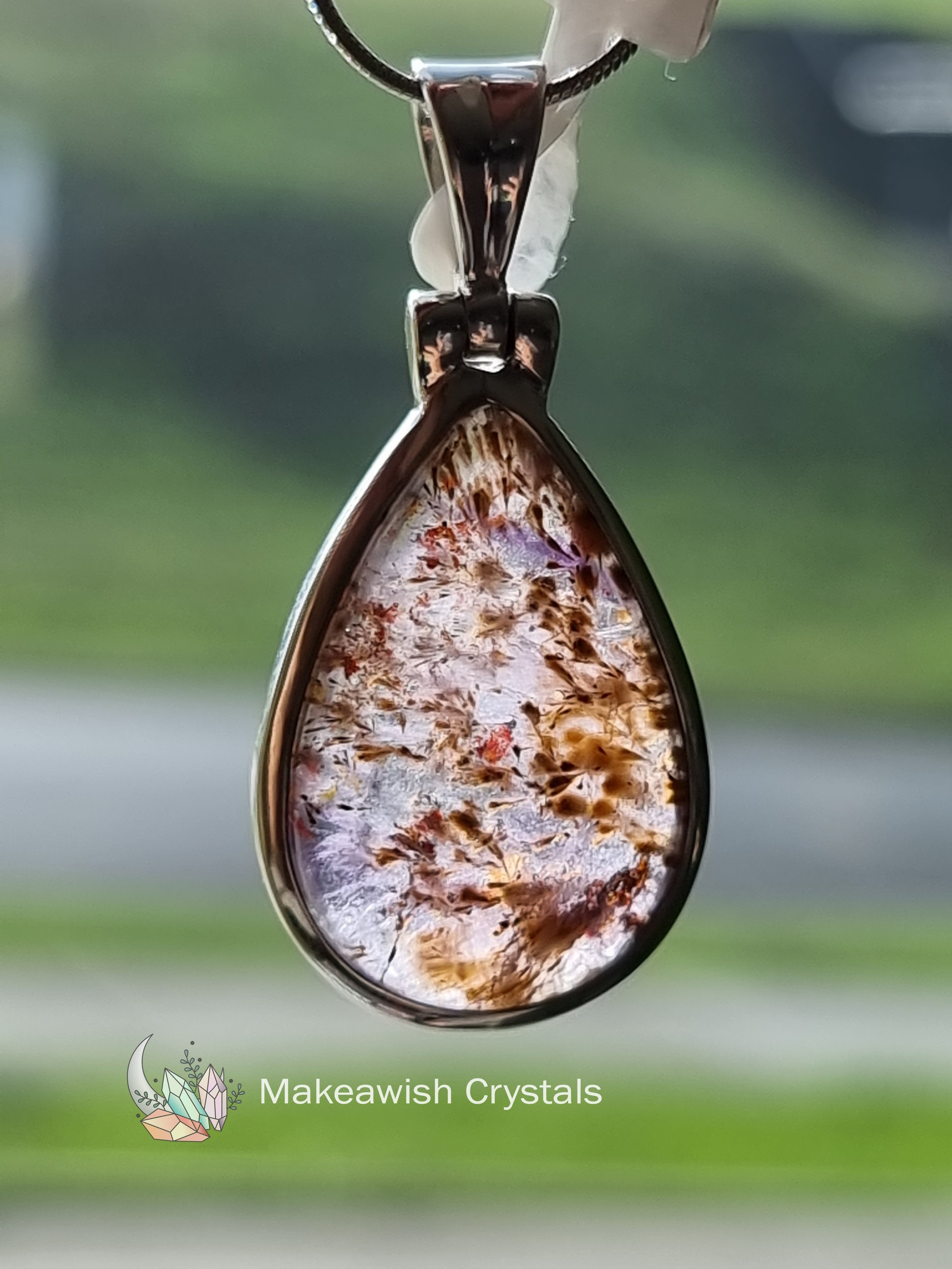 Cacoxenite Pendant