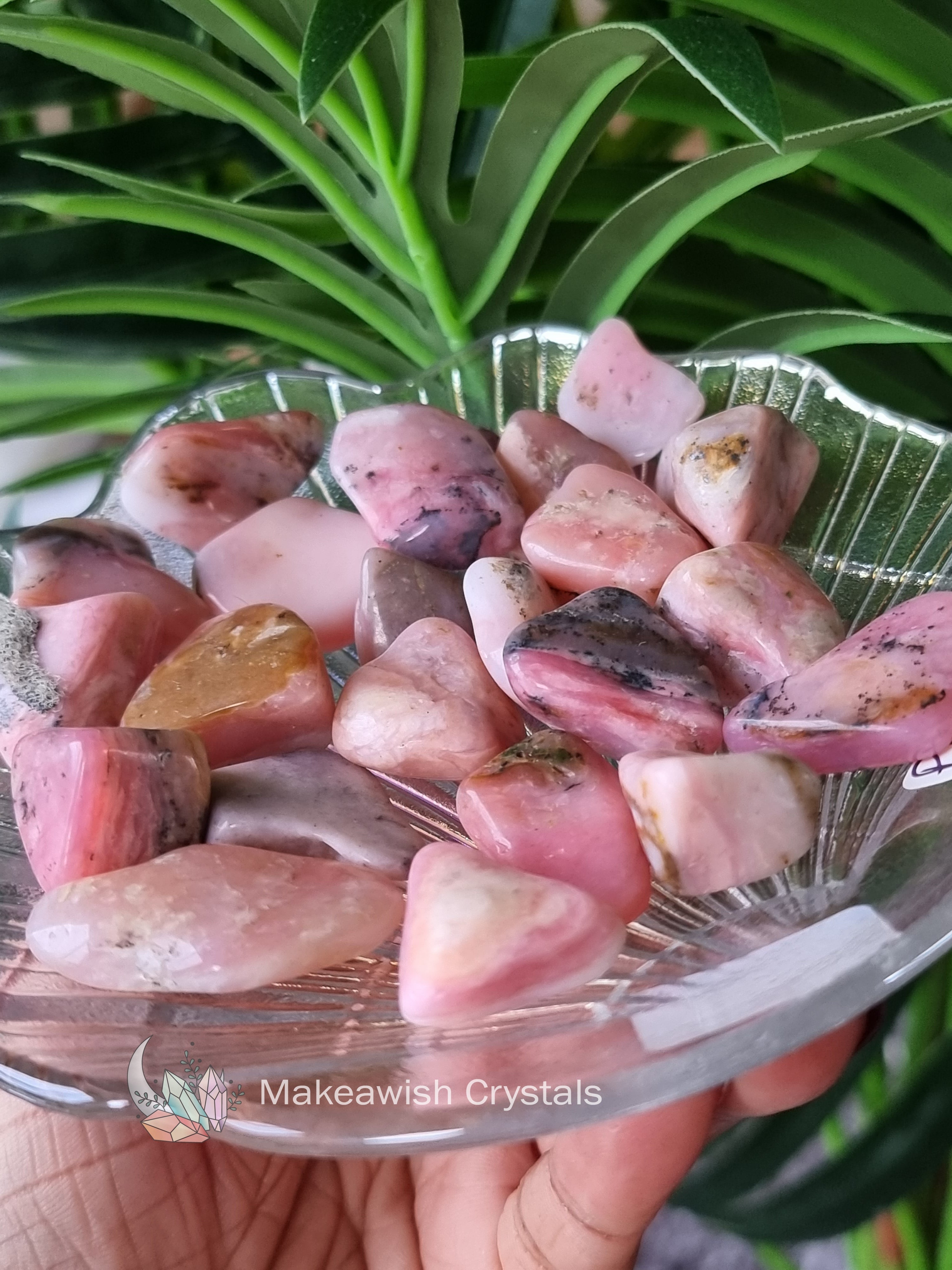 Pink Opal Tumble