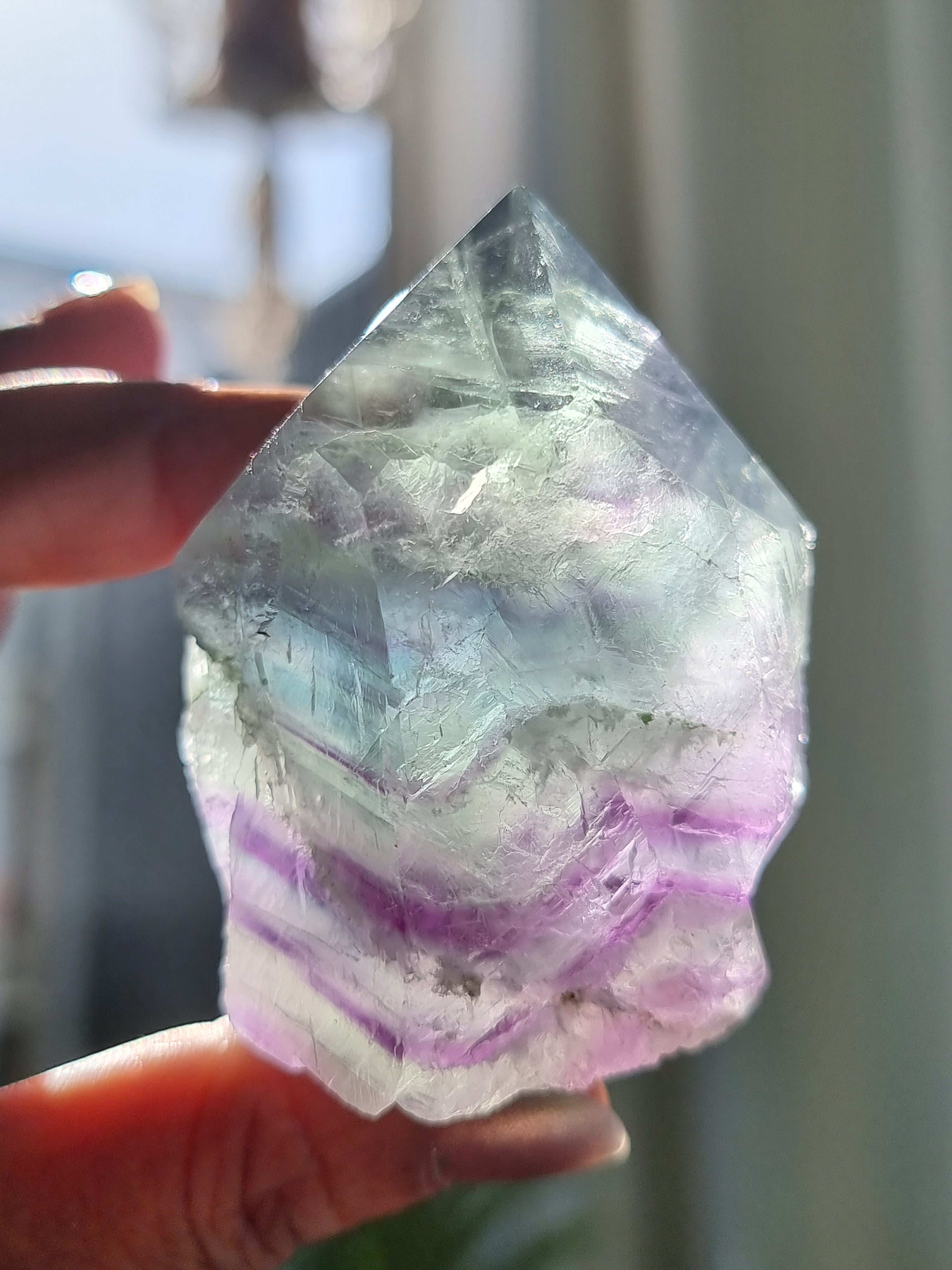 Fluorite cut Point Semi Polished