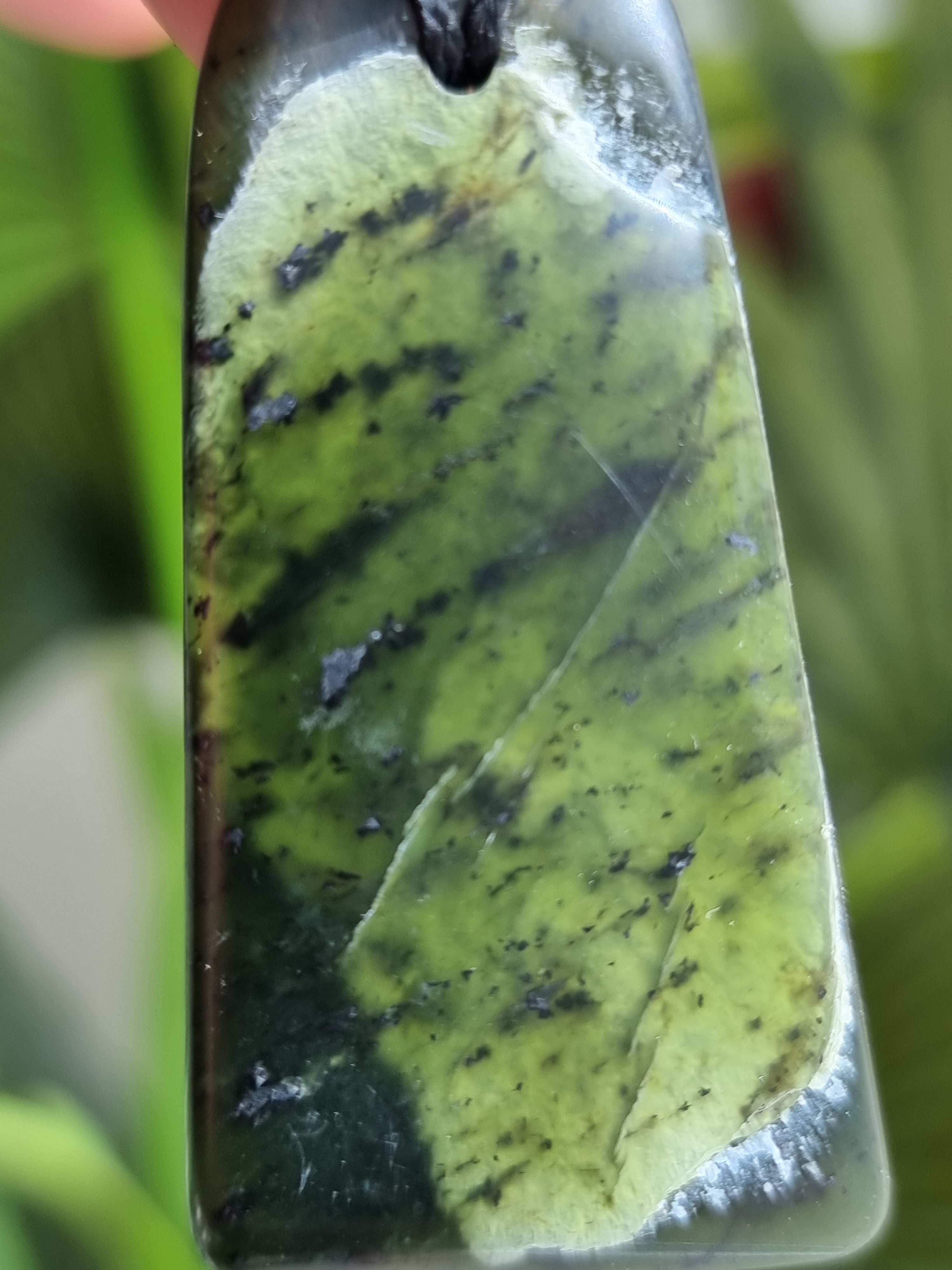 Greenstone Toki Pendant