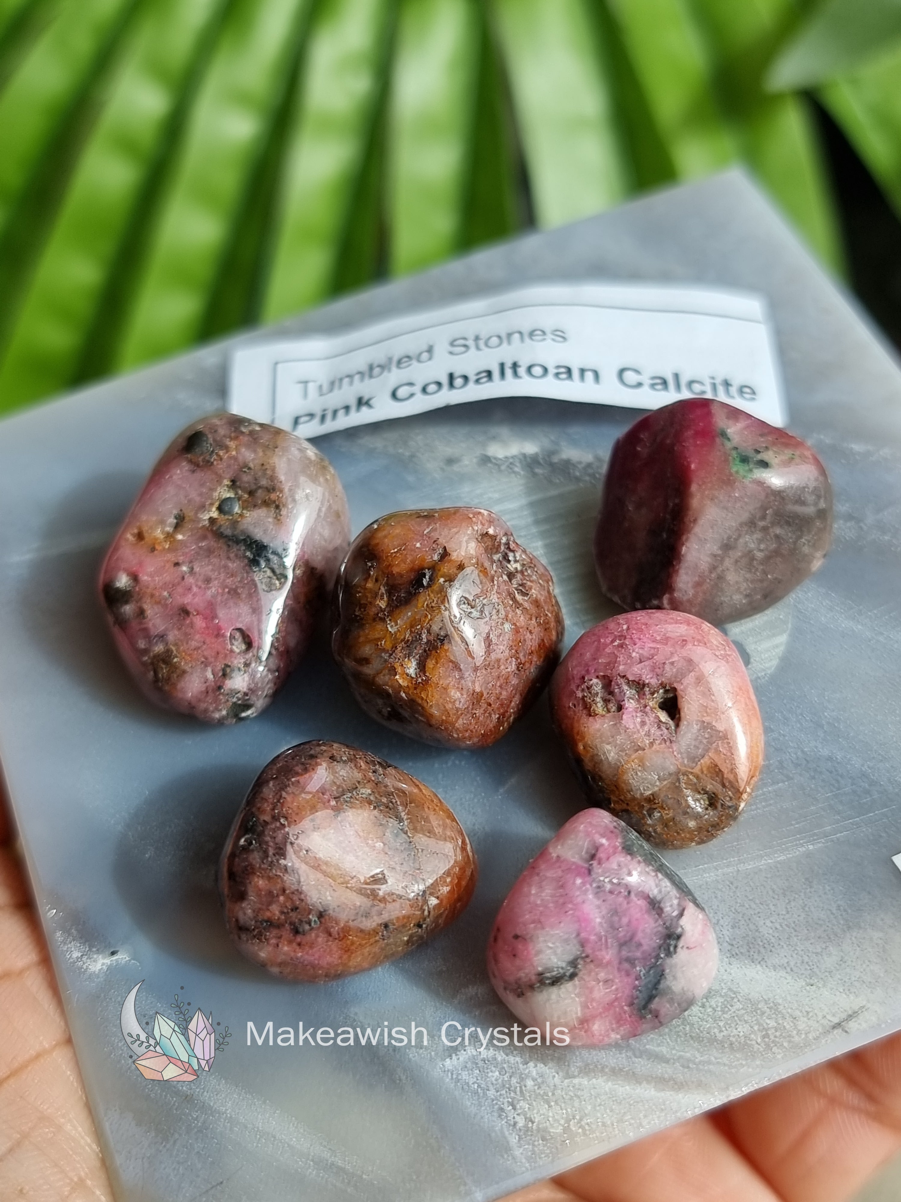Pink Cobaltoan Calcite Tumble