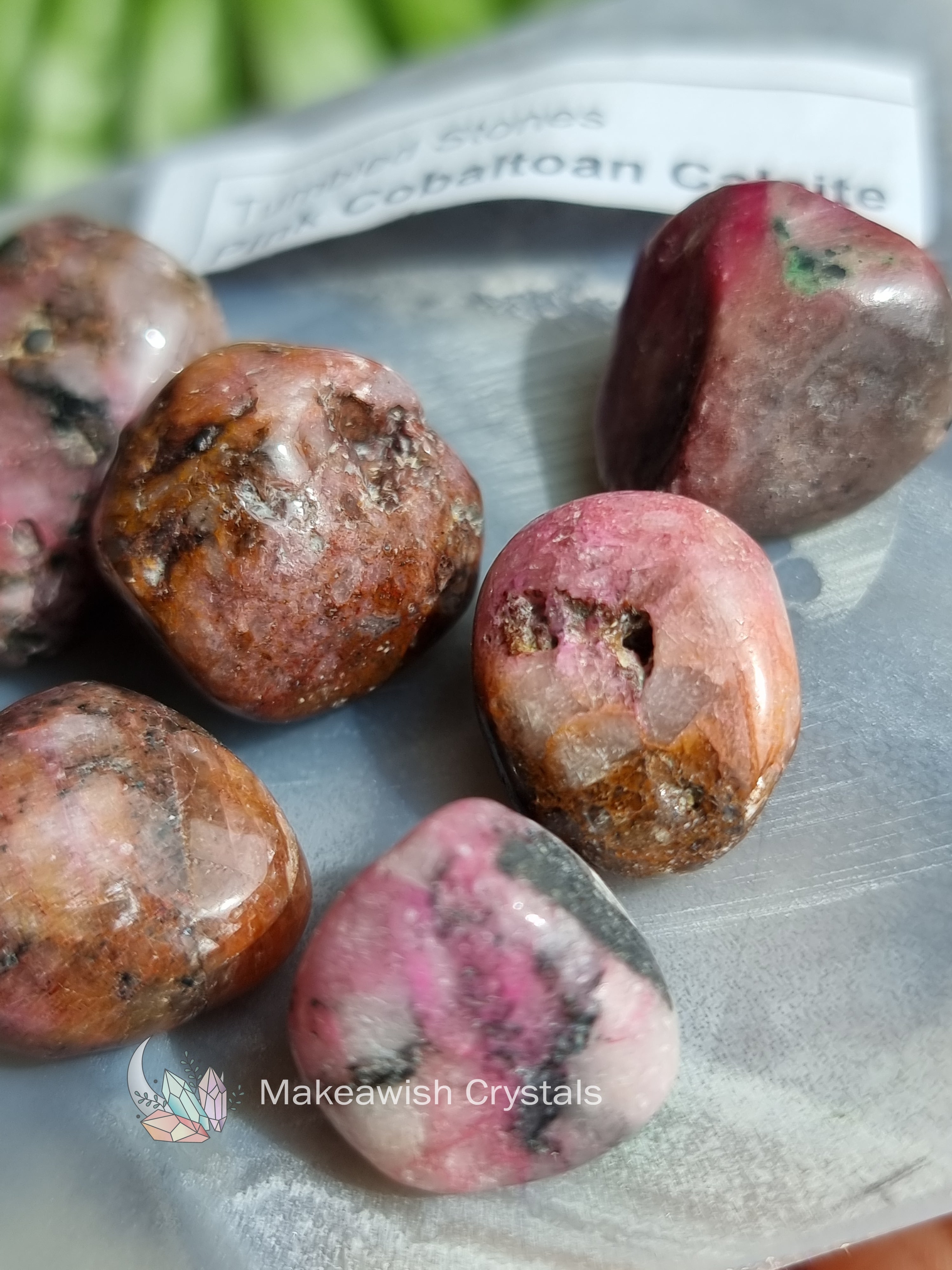Pink Cobaltoan Calcite Tumble