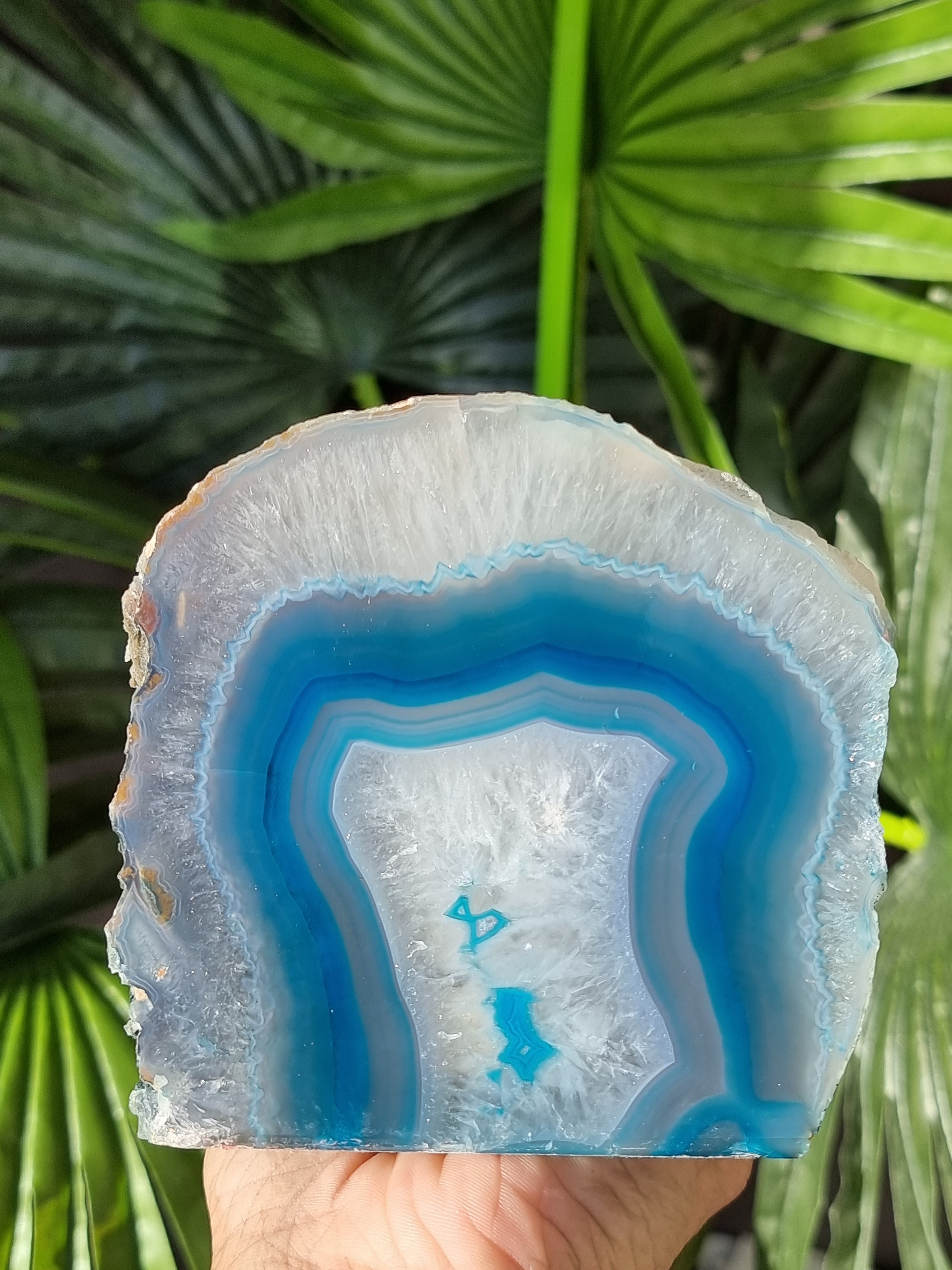Agate Candle Holder