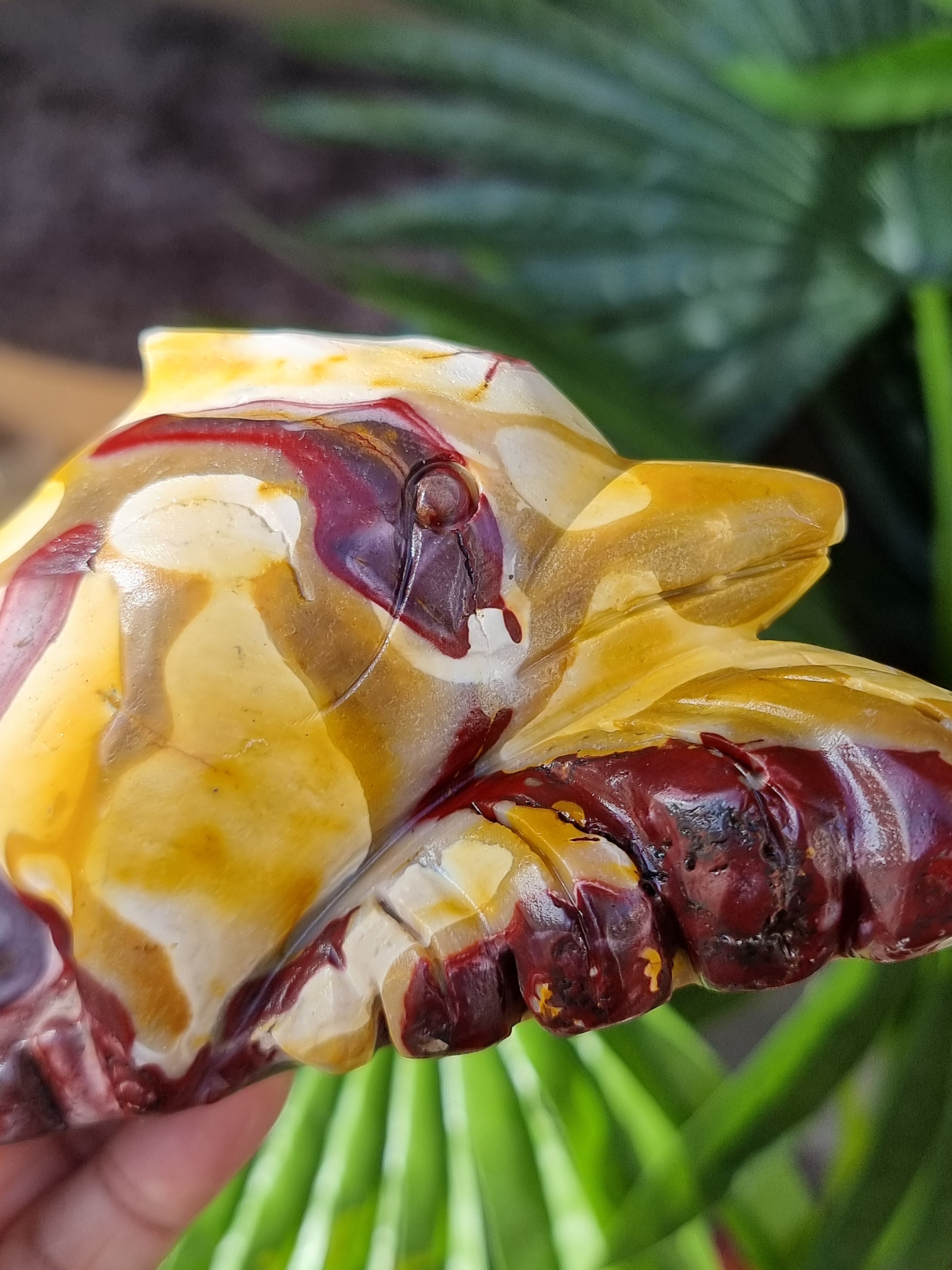 Mookaite Jasper Carved Shape