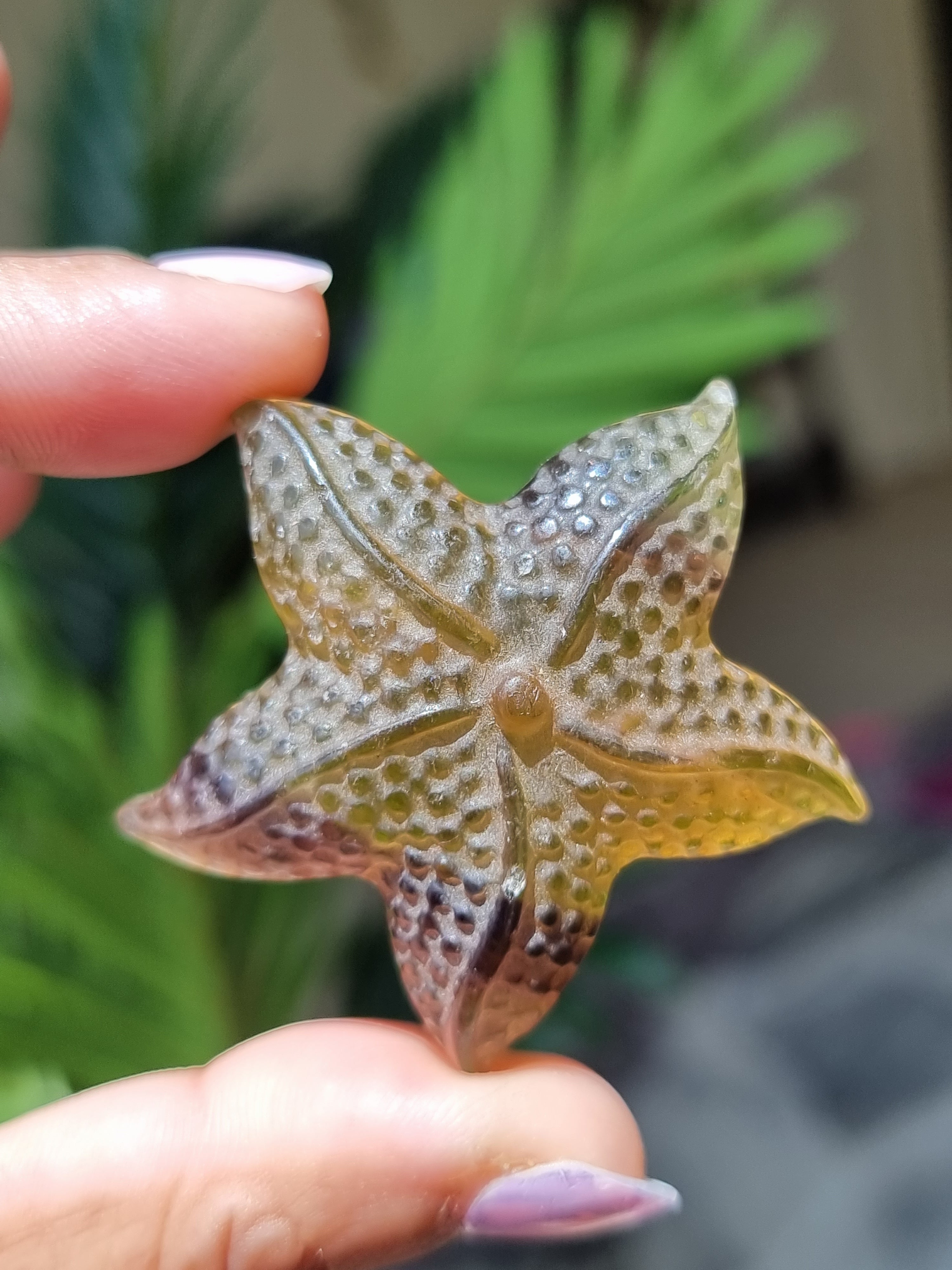 Yellow Fluorite Shape