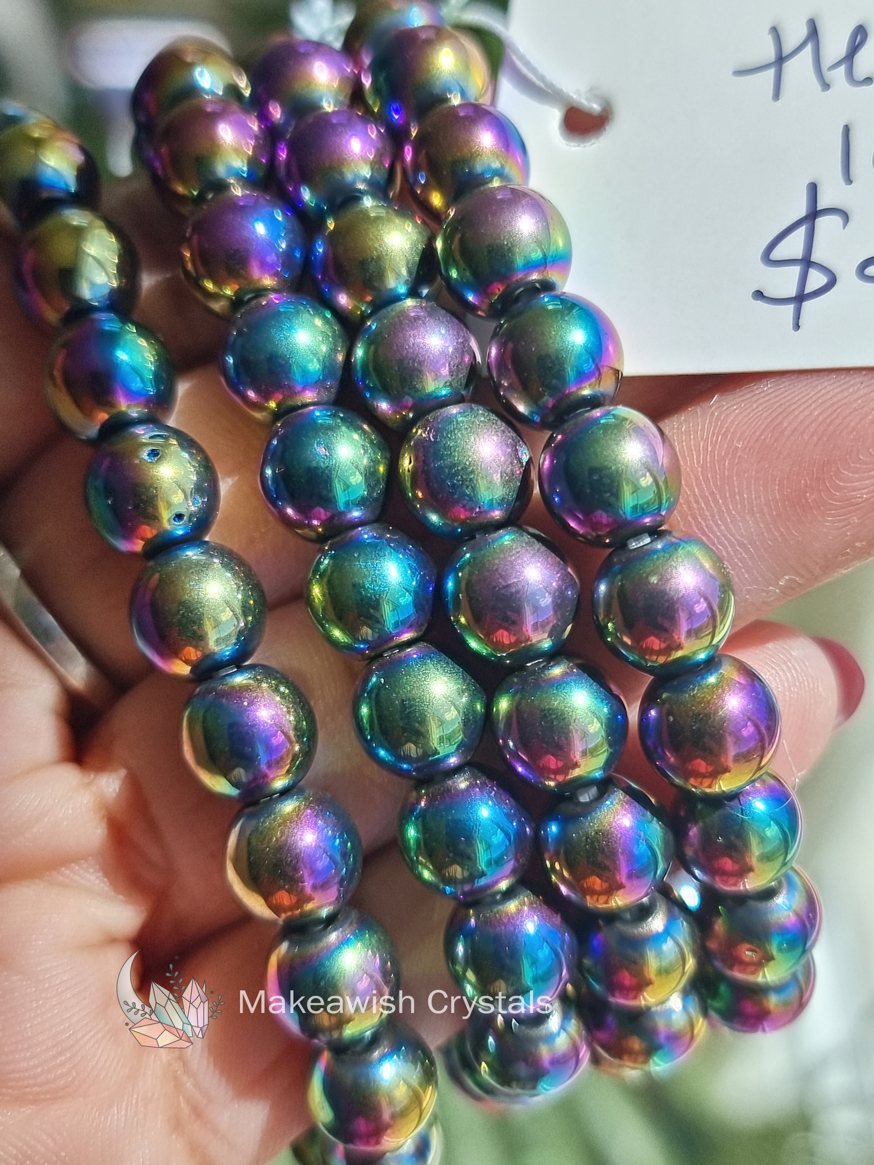 Titanium Hematite Bracelet