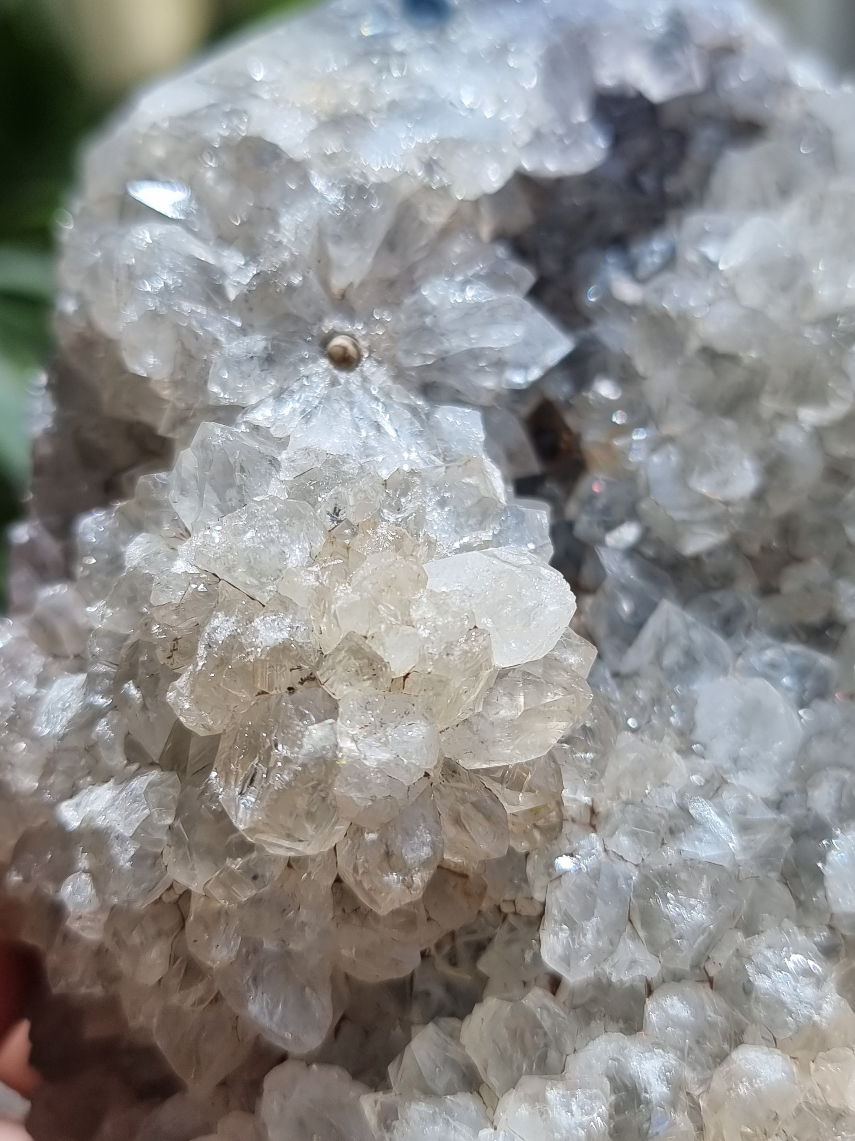 Agate Stalactite Druzy Tower