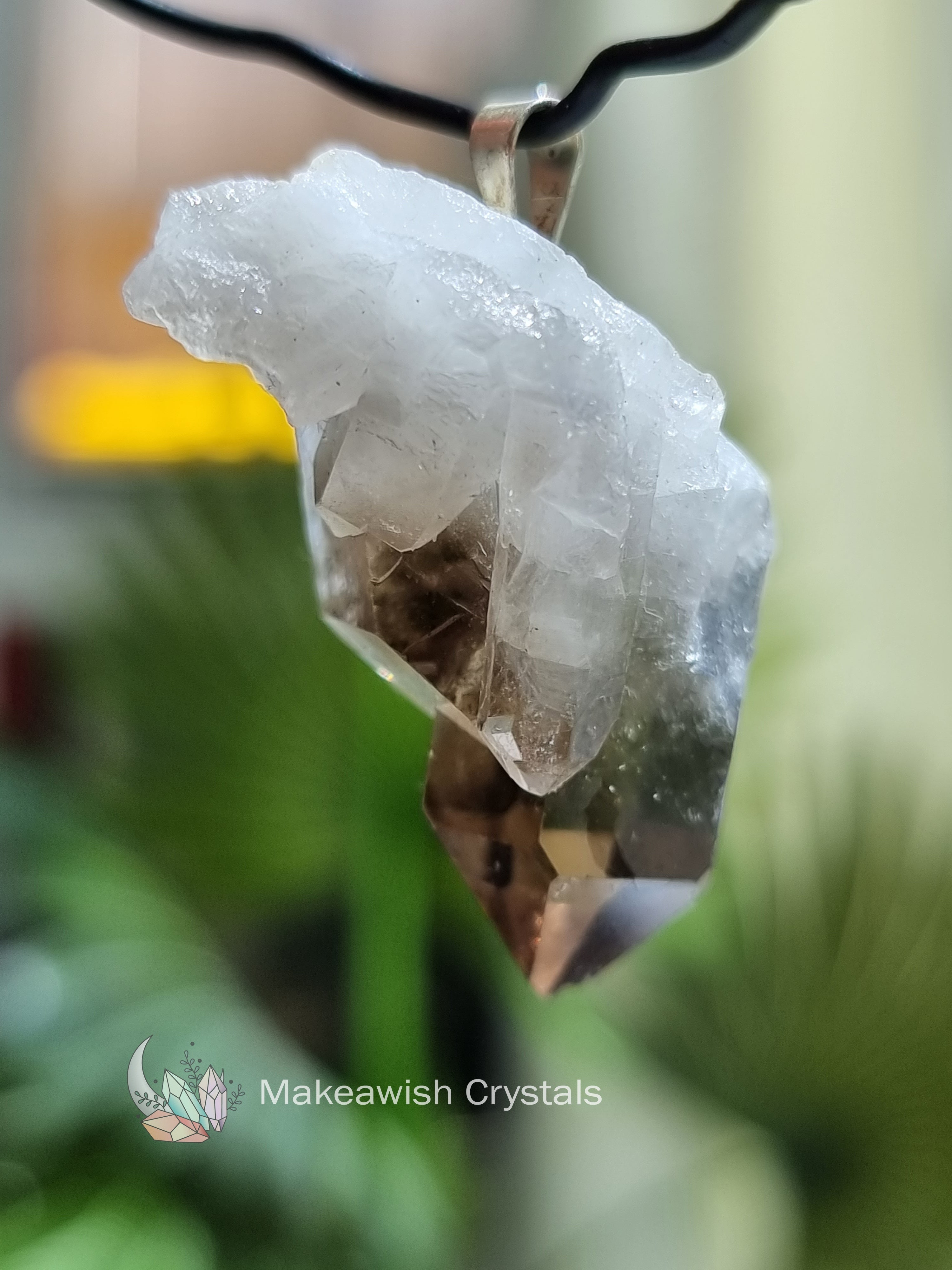 Smoky Quartz Cluster Pendant