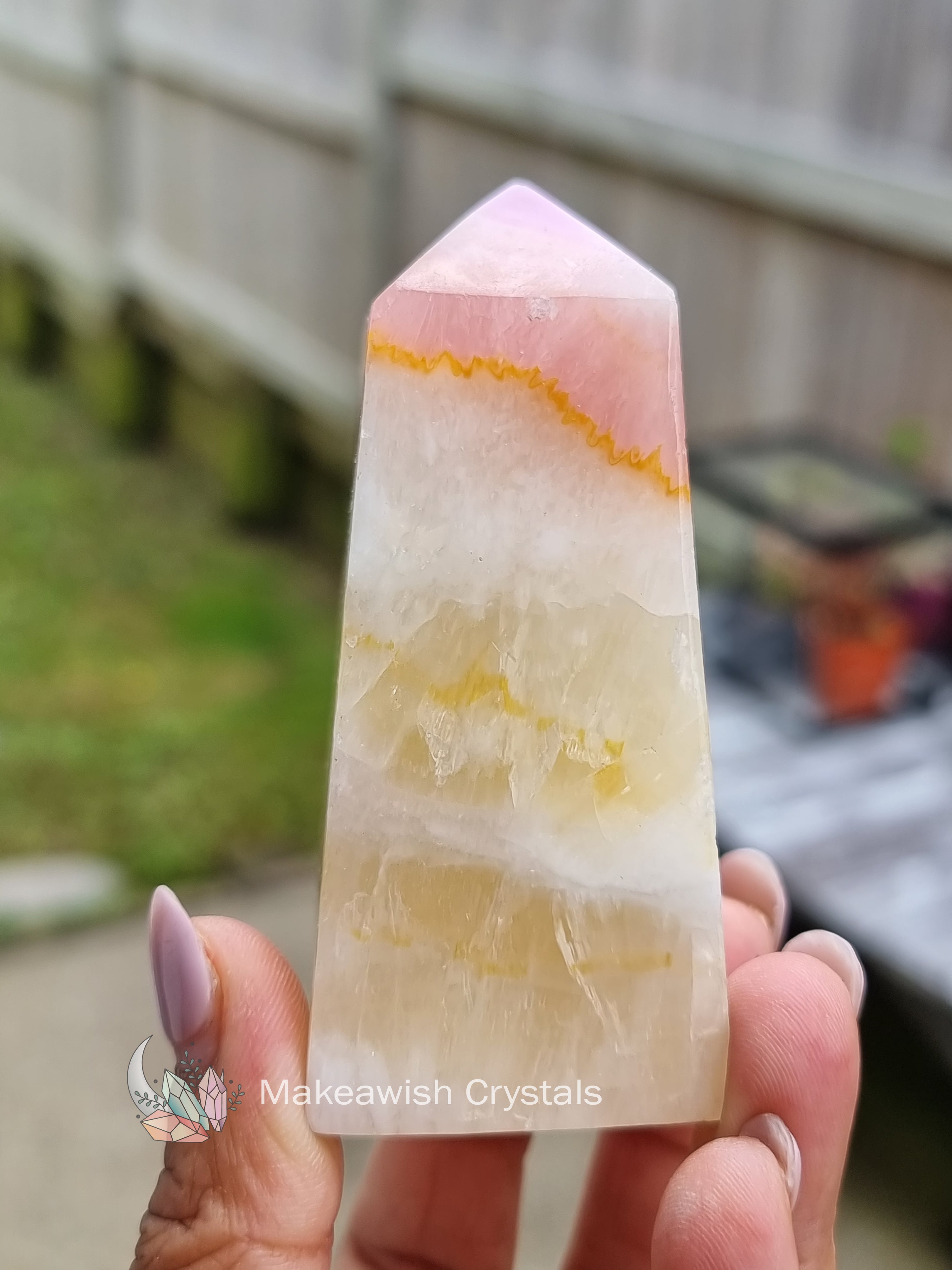 Pink Aragonite Tower