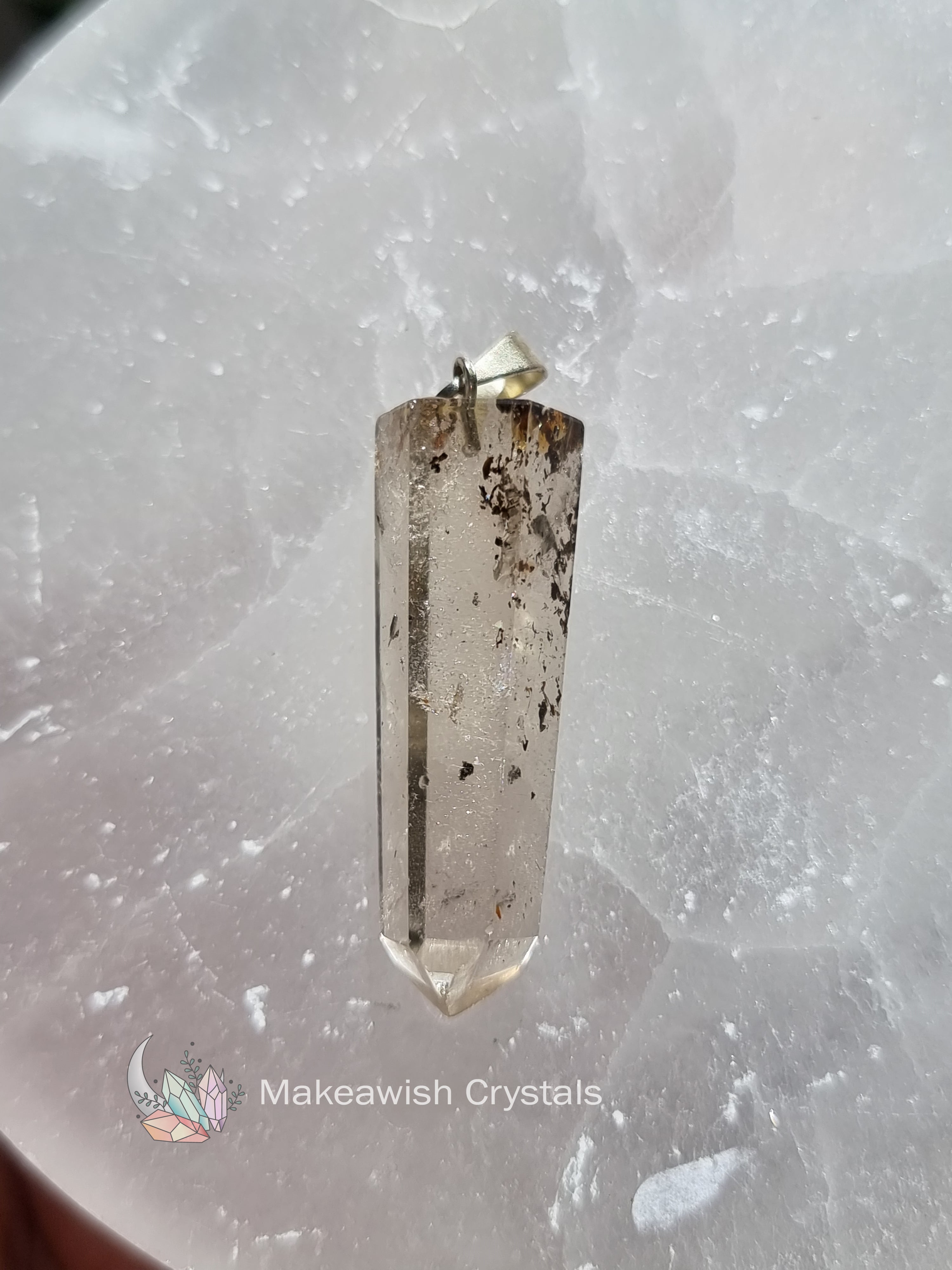 Dendritic Quartz Pendant