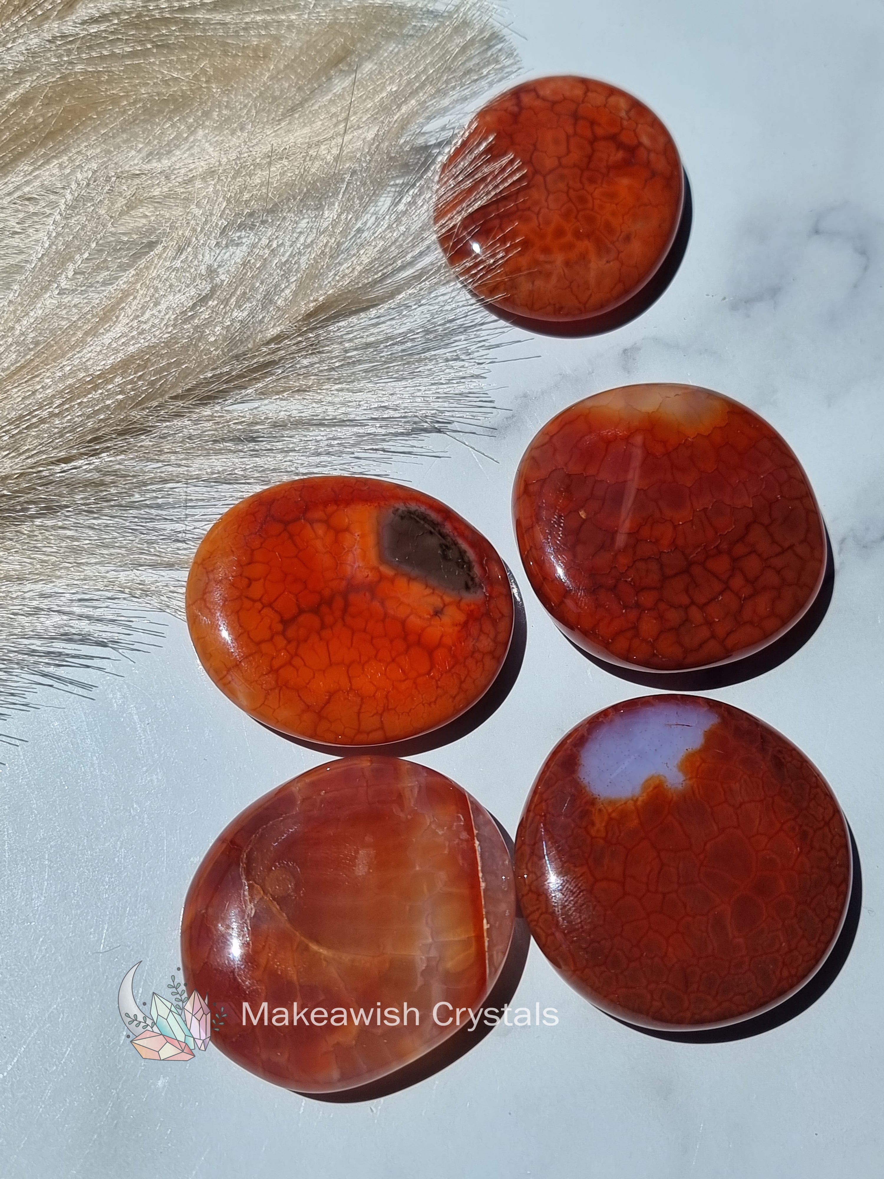 Fire Agate Flatstone