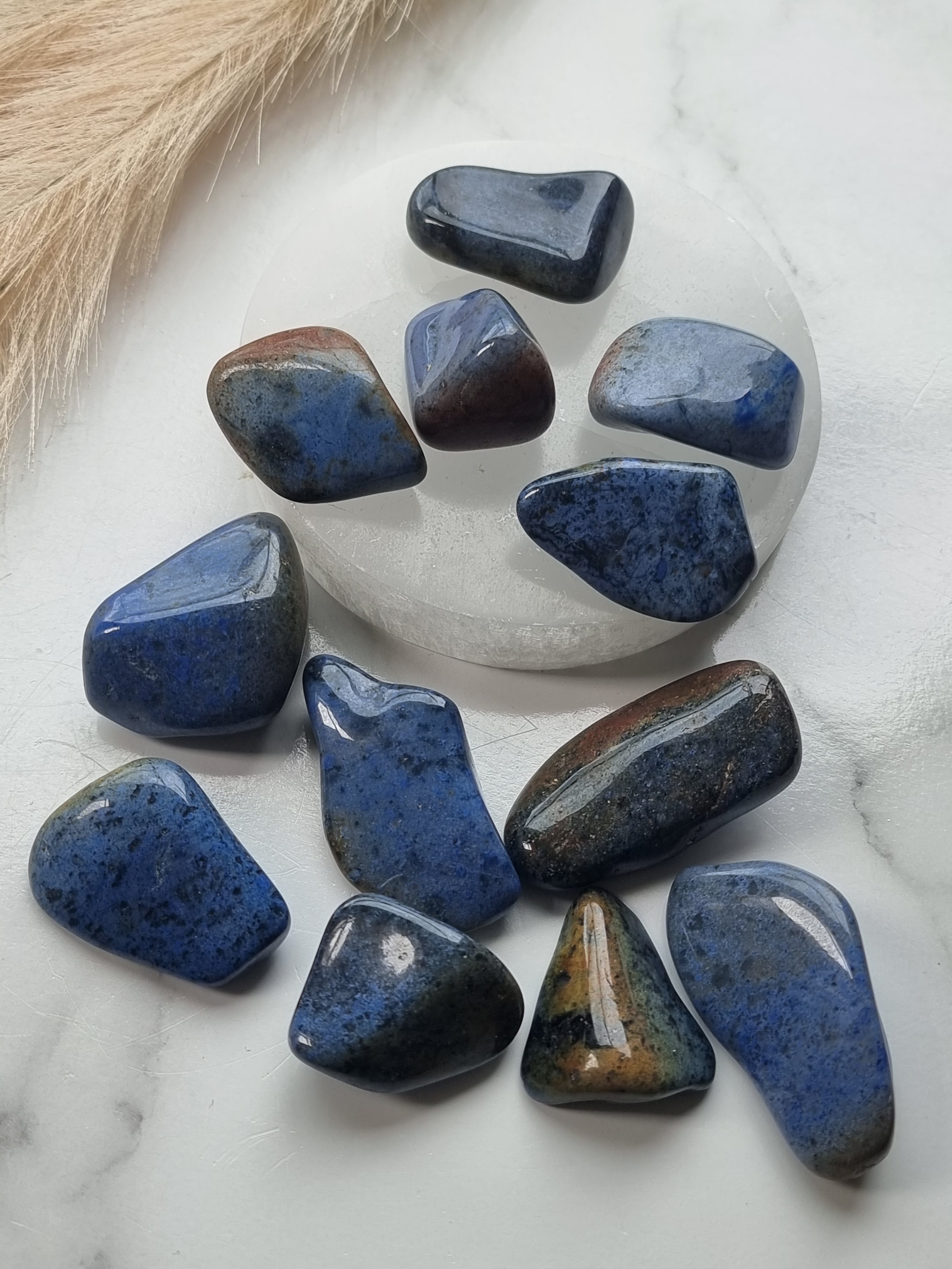 Dumortierite Tumble