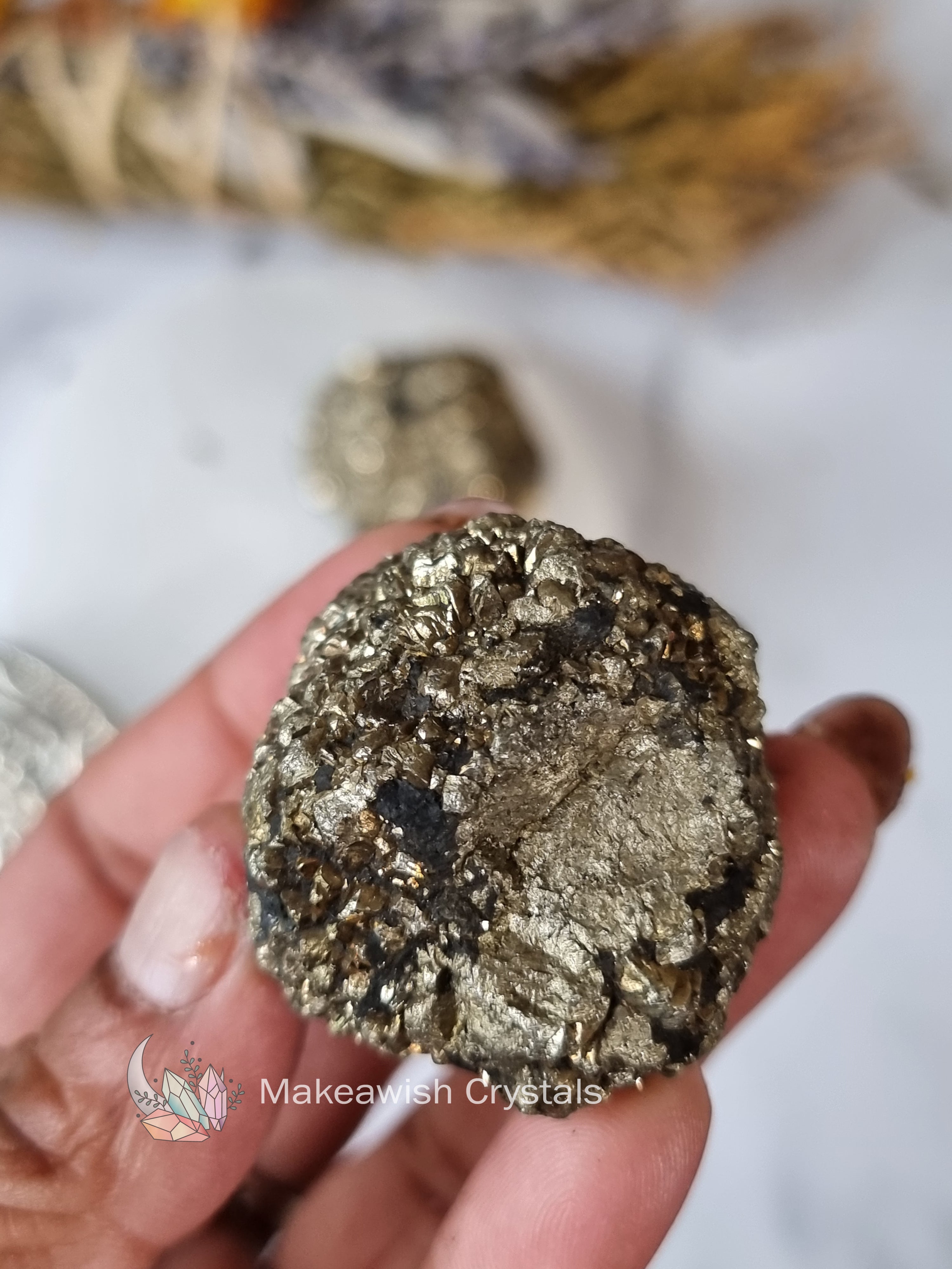 Pyrite Rough Sphere