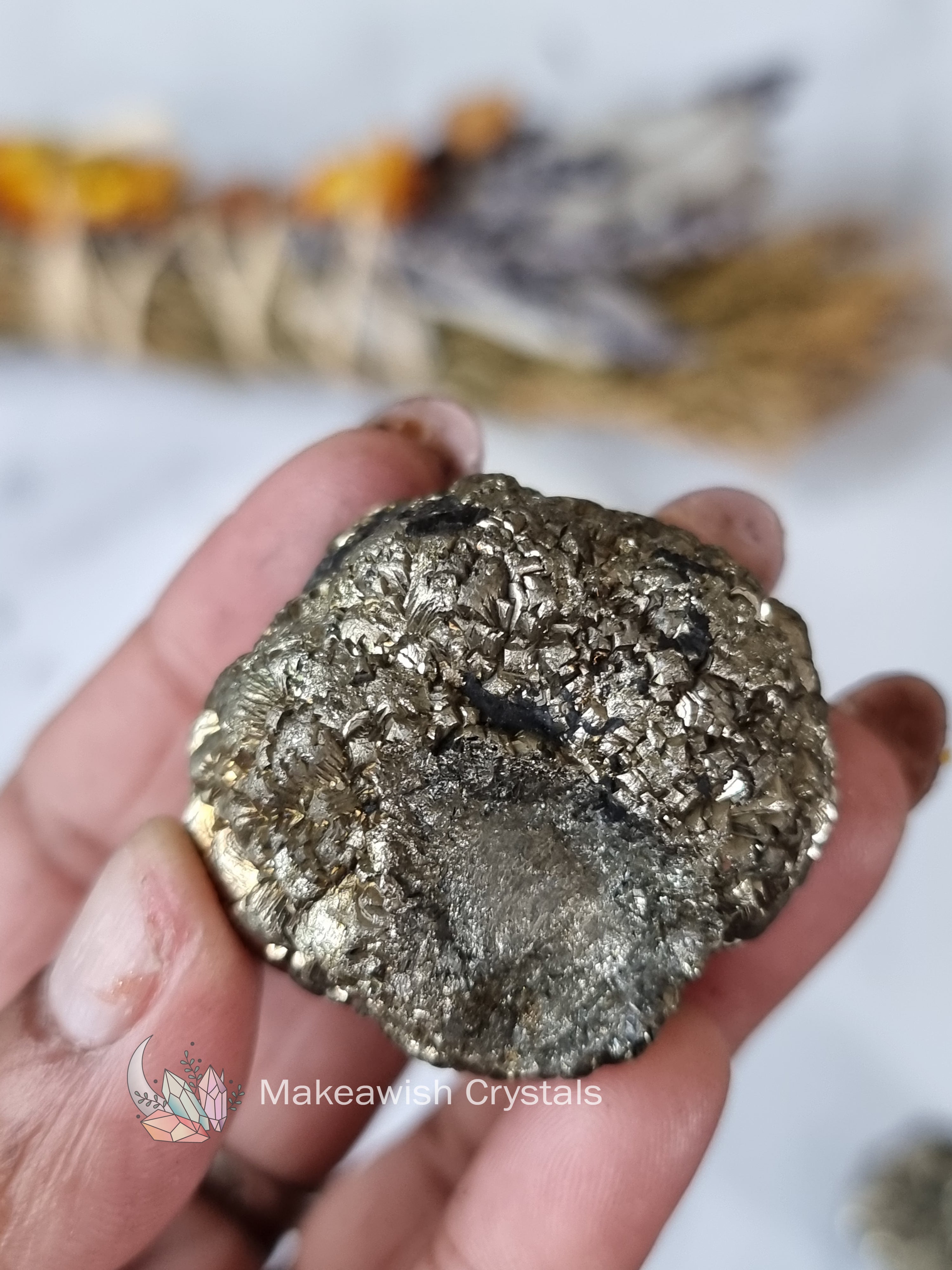 Pyrite Rough Sphere