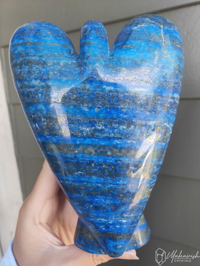 Lapis Lazuli Carved Angel