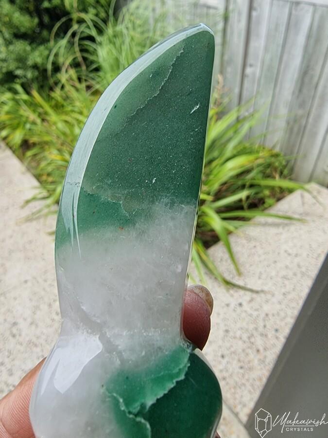 Green Aventurine in Quartz
