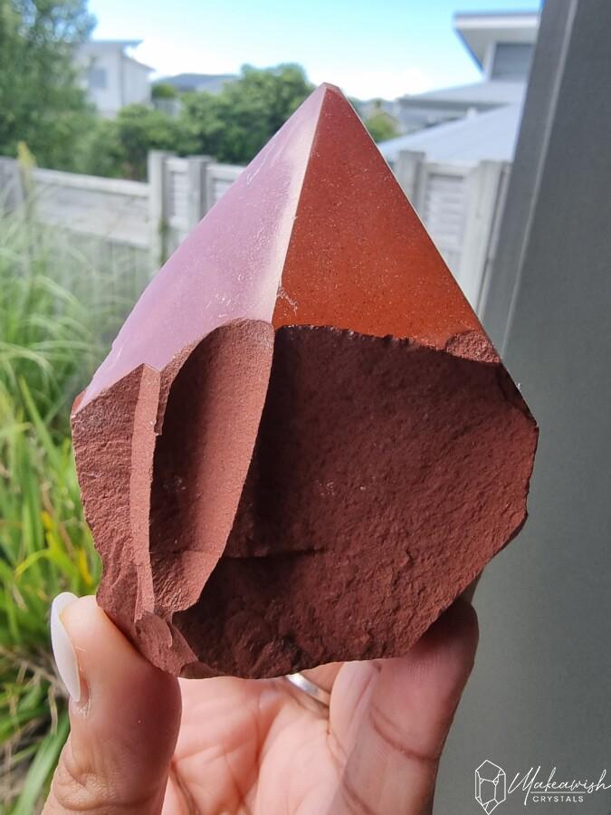 Red Jasper Cut base point