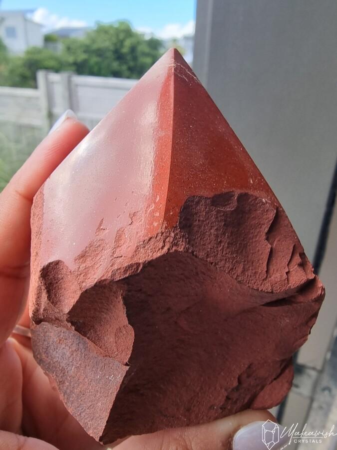 Red Jasper Cut base point