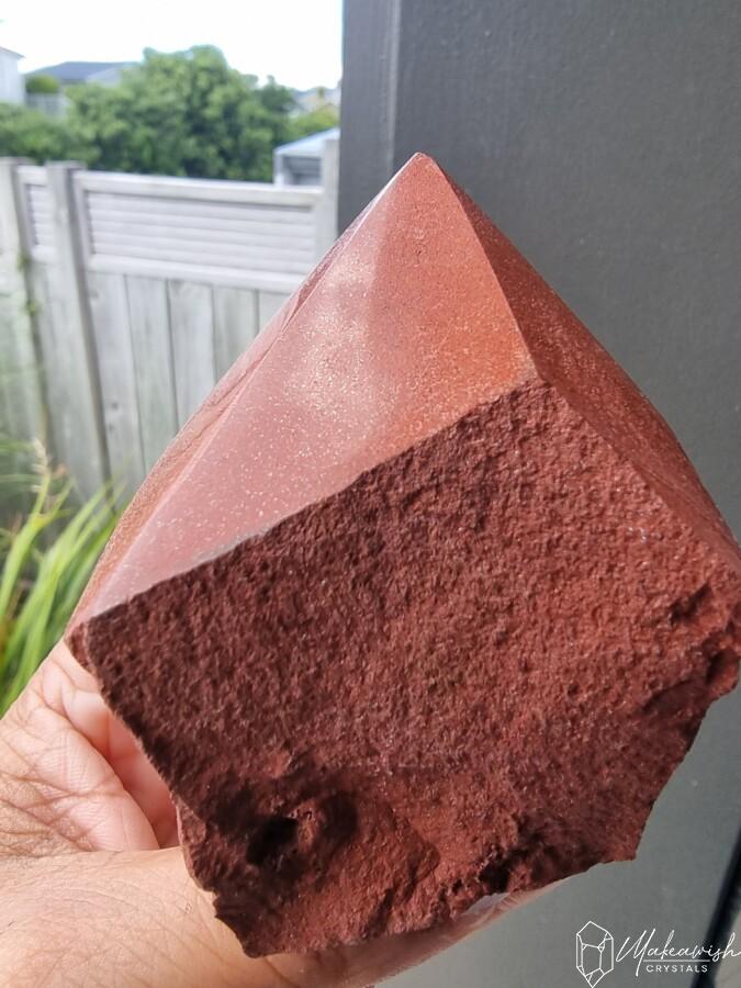 Red Jasper Cut base point
