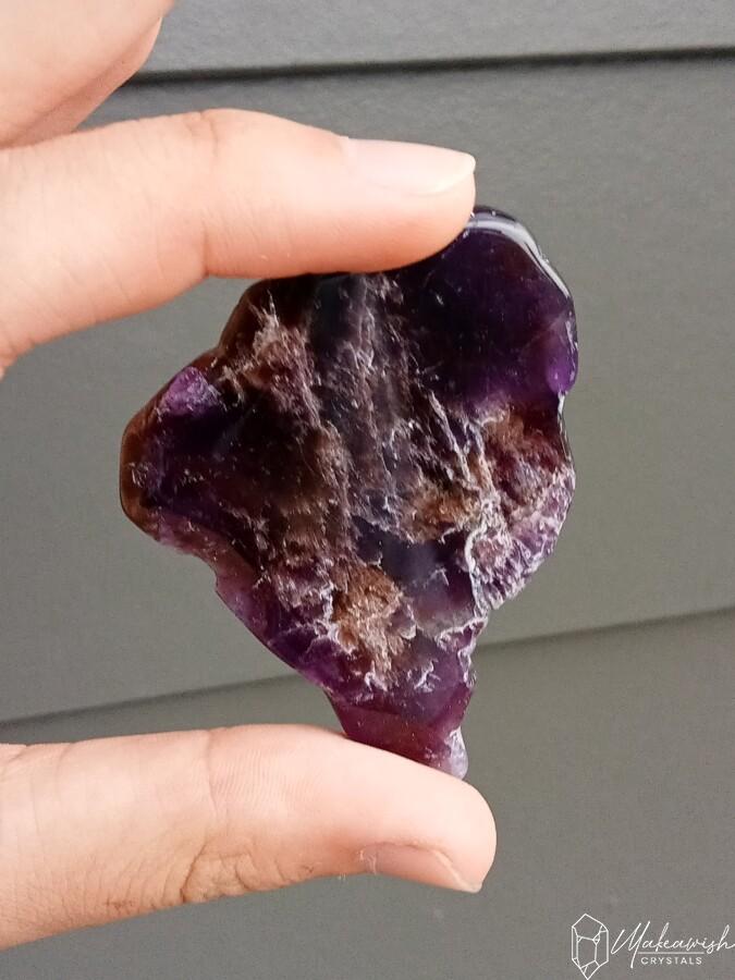Amethyst Slab Pendant