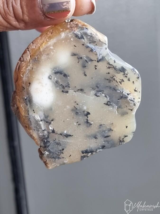 Dendritic Opal Pendant
