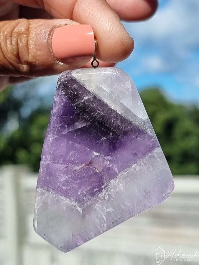 Amethyst Slab Pendant
