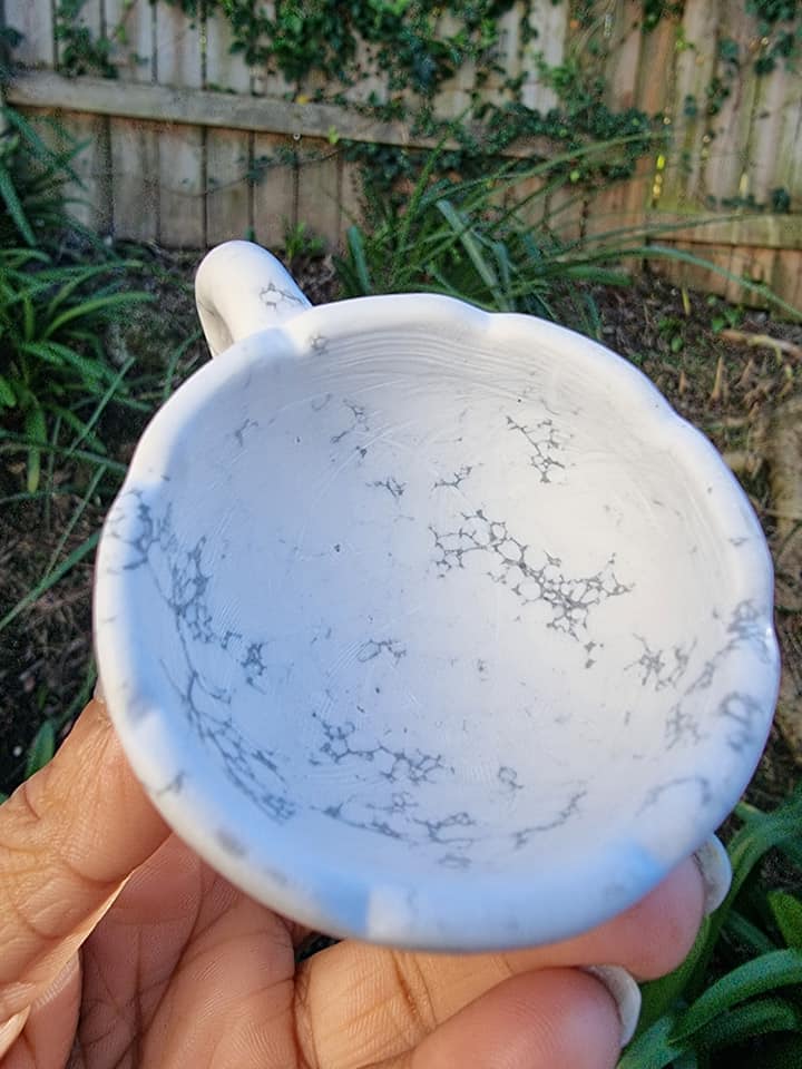 Howlite Tea Cup