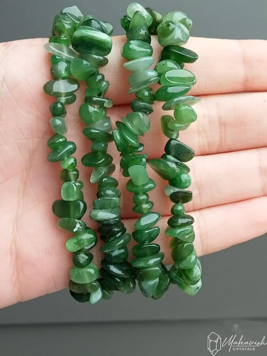 Jade Chip Bracelet