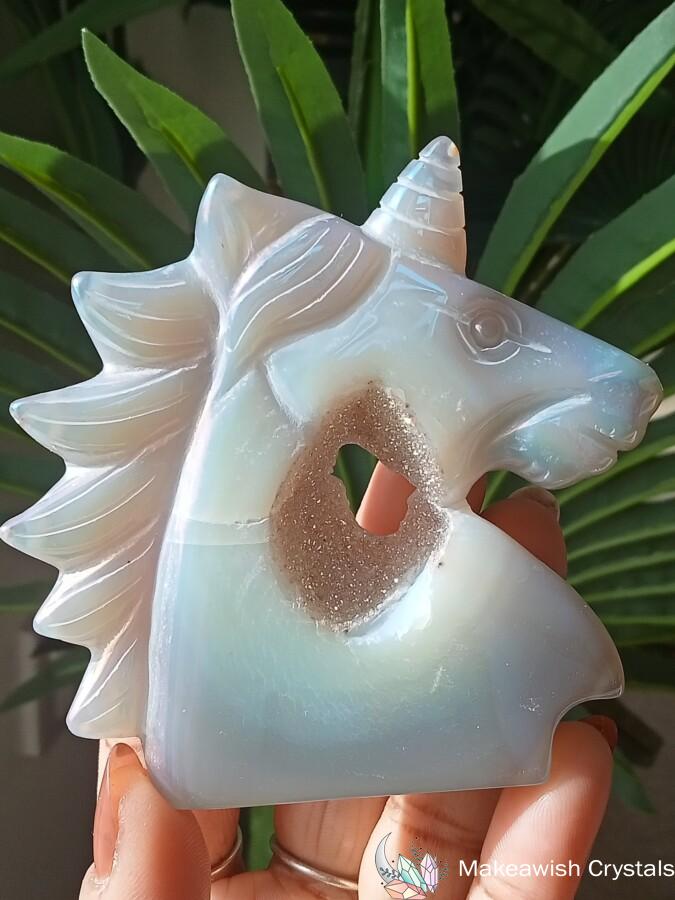 Aura Agate Unicorn