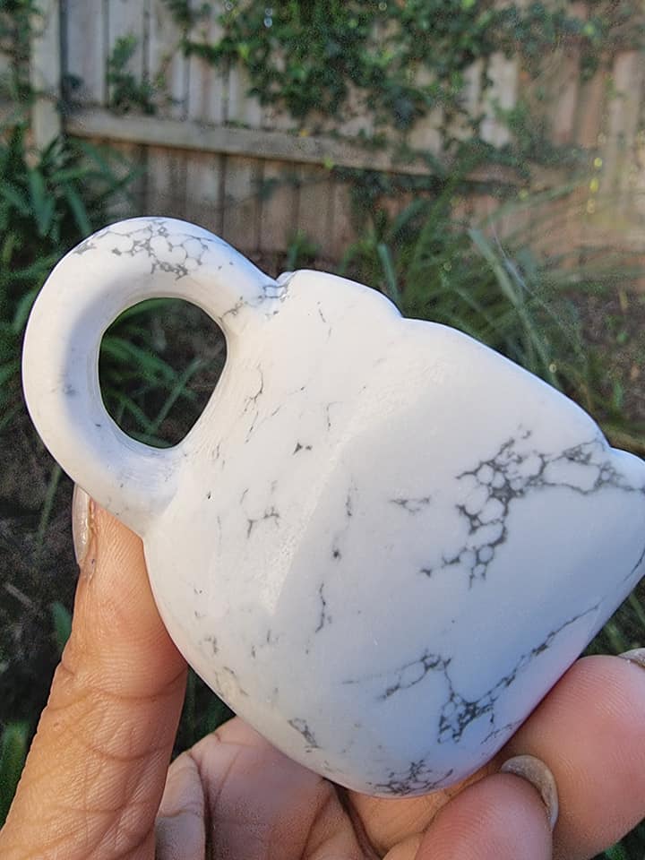 Howlite Tea Cup
